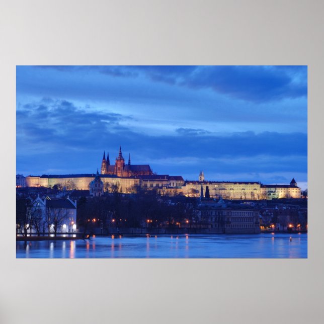 Poster Château de Prague (Devant)