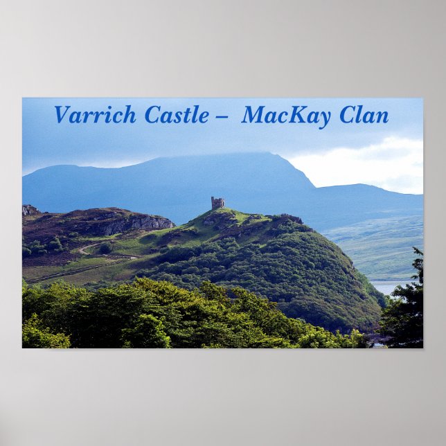 Poster Château de Varrich - MacKay Clan (Devant)