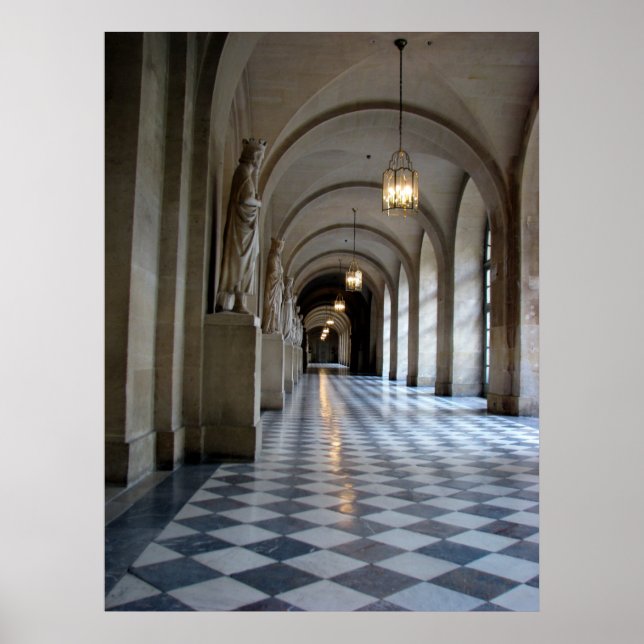 Poster Château de Versailles (Devant)
