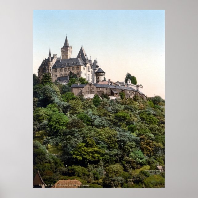 Poster Château de Wernigerode (Devant)