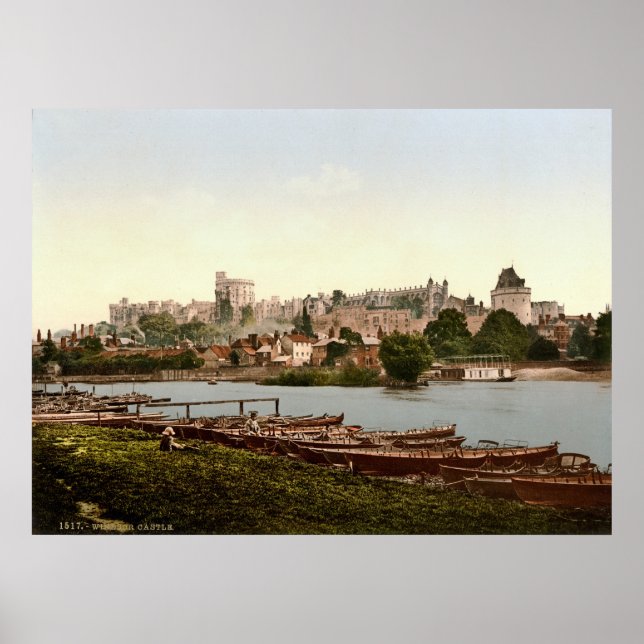 Poster Château de Windsor Angleterre (Devant)