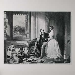 Poster Château de Windsor en temps modernes