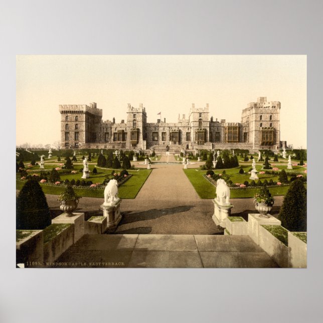 Poster Château de Windsor I, Berkshire, Angleterre (Devant)