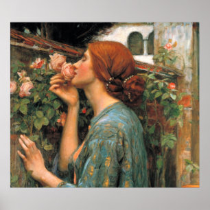 Poster Château d'eau : Odeur des roses