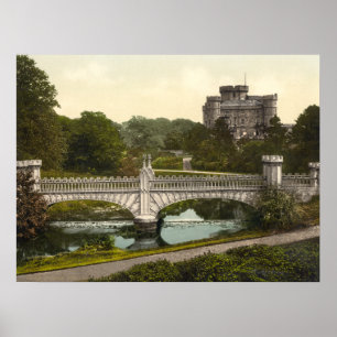 Poster Château d'Eglinton, Irvine, Ayrshire, copie