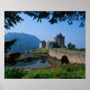 Poster Château d'Eilean Donan, Highlands, Écosse 2