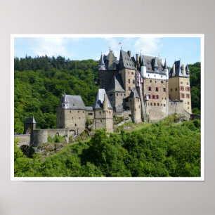 Poster Château d'Eltz, Wierscheim, Allemagne