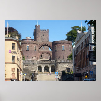 Poster Château d'Helsingborg - Suède