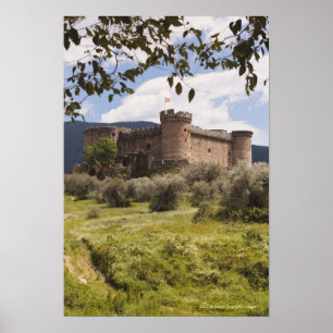 Poster Château Du 15E Siècle Du Duc D'Alburquerque