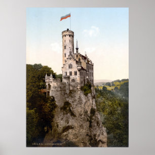 Poster Château du Lichtenstein