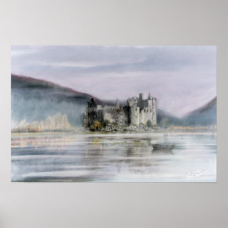 POSTER CHÂTEAU ÉCOSSE