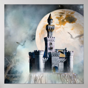 Poster Château fantaisie