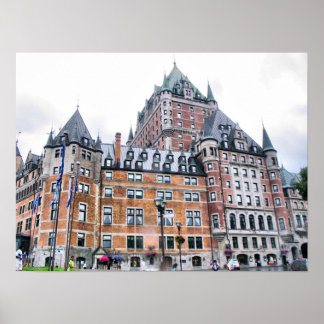Poster Château Frontenac