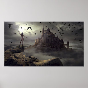 Poster Château gothique