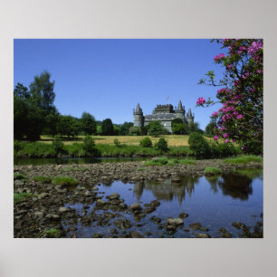 Poster Château Inversible, Strathclyde, Écosse