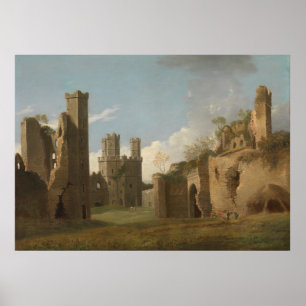 Poster Château Joseph Farington Caernarvon