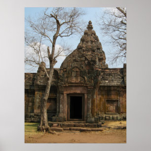Poster Château khmer ... Buriram, Isaan, Thaïlande