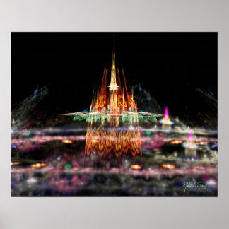 Poster Château magique (20x16)