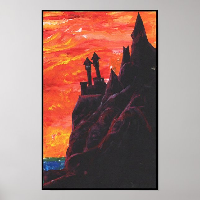 Poster Château Vampire (Devant)