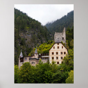 Poster Châteaux célèbres en Europe Campagne Image - 3