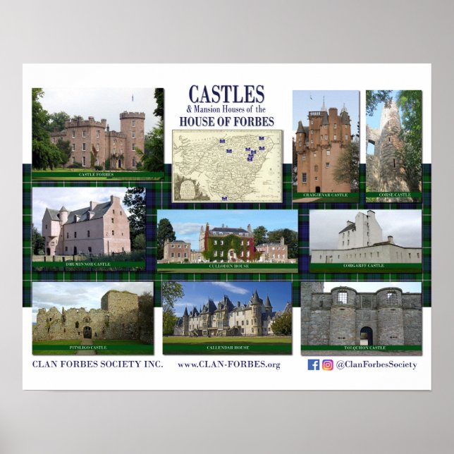 Poster Châteaux & Maisons de la Maison de Forbes (Devant)