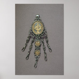 Poster Chatelaine, fin 18e siècle