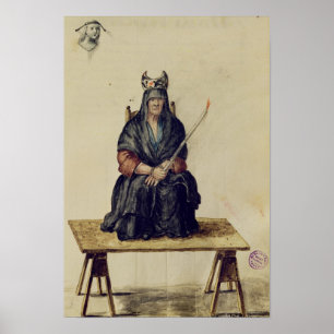 Poster Châtiment d'une sorcière