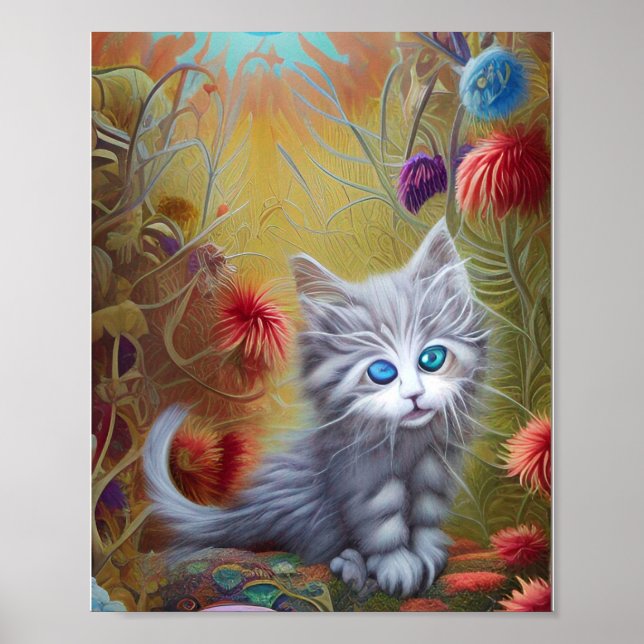 Poster Chatons adorables 2 (Devant)