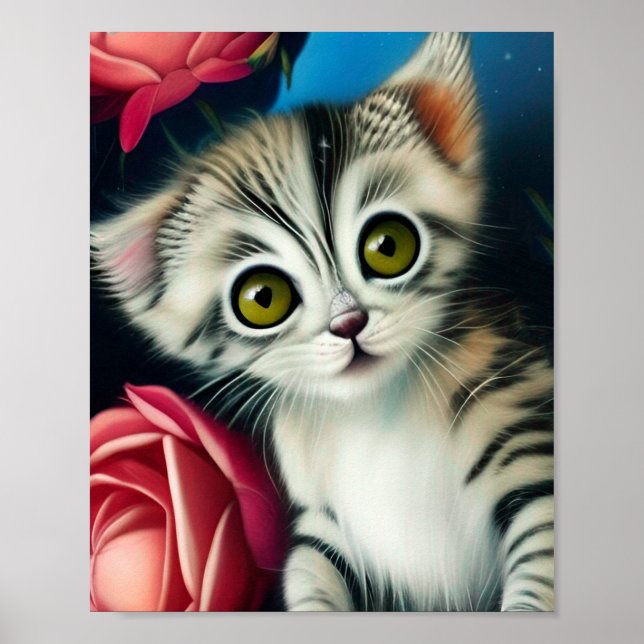 Poster Chatons adorables 7 (Devant)