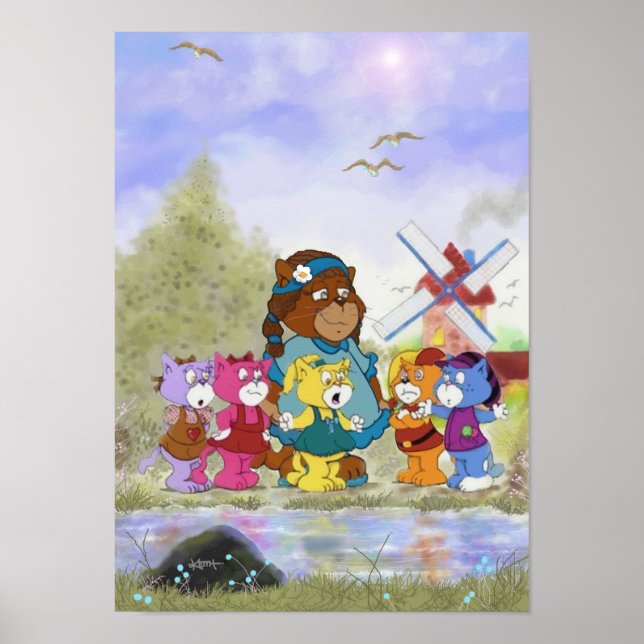 Poster Chats Boomi (Devant)