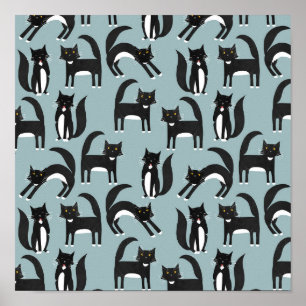 Poster Chats de Tuxedo