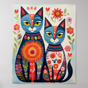 Poster Chats Scandi Folk