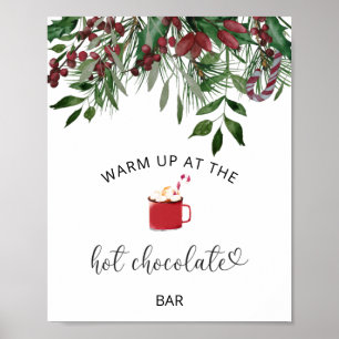 Poster Chauffage à feuillage persistant au Hot Chocolate