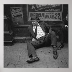 Poster Chauffeur de taxi sur le bord de la rivière Saint-