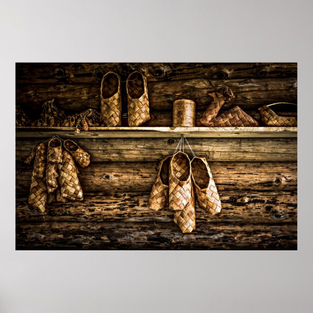 Poster Chaussures À Vendre (Devant)