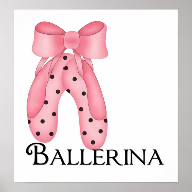 Poster Chaussures Ballerina 1 Imprimer (Devant)