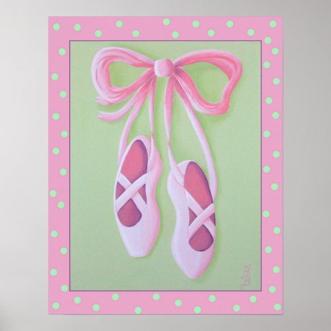Poster Chaussures de ballet (Devant)