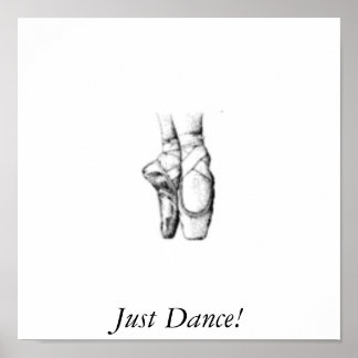 Poster chaussures de ballet2, Just Dance!