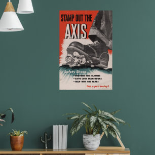 Poster Chaussures de sécurité