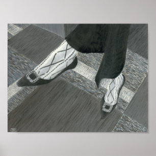 Poster Chaussures d'entrevue