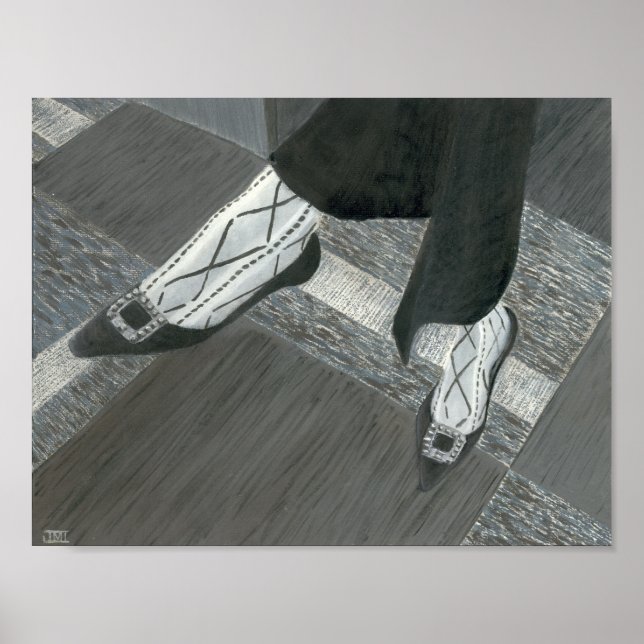 Poster Chaussures d'entrevue (Devant)