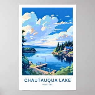 Poster Chautauqua Lake New York