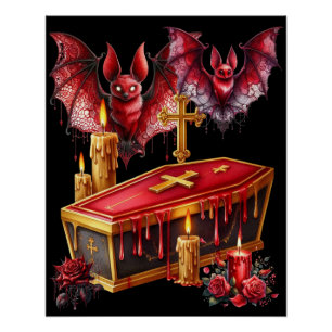 Poster Chauves-souris vampires