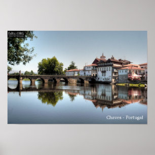 Poster Chaves, Portugal