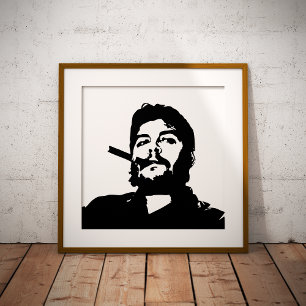 Poster Che Guevara, Commandante, Révolution, Cuba, La Hav