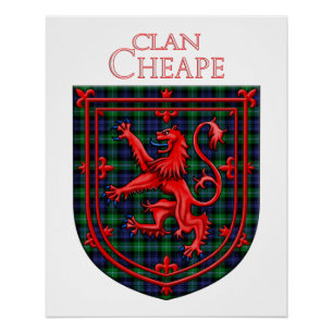 Poster Cheape de Torosay Tartan Scottish Plaid