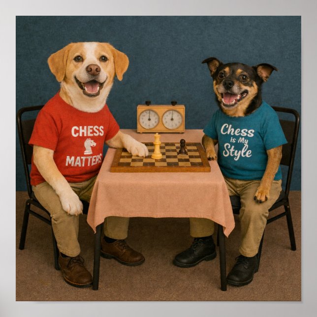 Poster "Checkmate" (Devant)