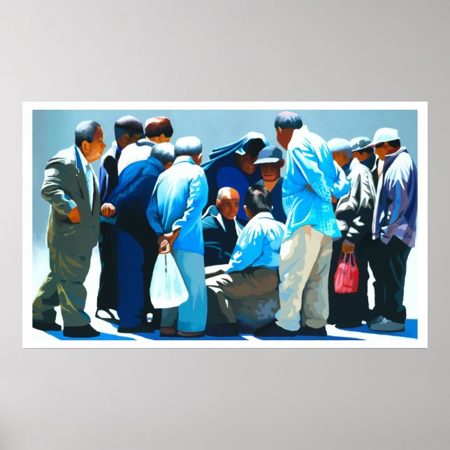 Poster Checkmate en Chinatown (Devant)