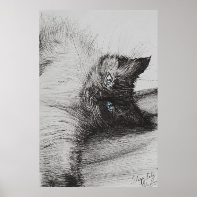 Poster Cheeky Baby (Devant)