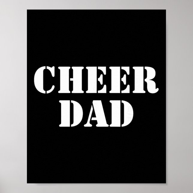 Poster Cheer Dad Cheerleading _5  (Devant)